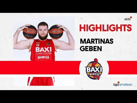 Martinas Geben, héroe en el Nou Congost