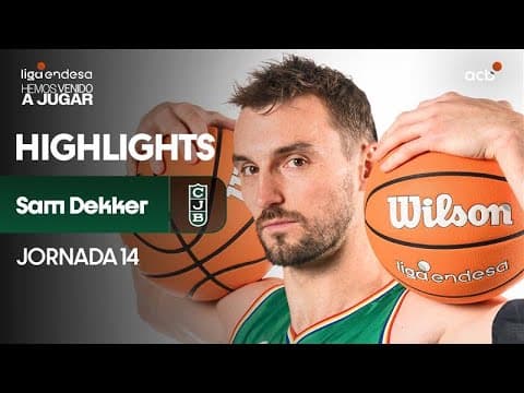 Sam Dekker enamora a Badalona