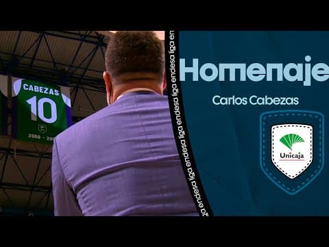 Carlos Cabezas y el número 10 para siempre en el Martín Carpena