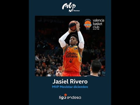Jasiel Rivero, MVP Movistar del mes de diciembre