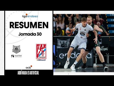 Resumen Surne Bilbao Basket 72 - Monbus Obradoiro 75 (J30)