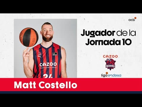 Matt Costello, Jugador de la Jornada 10