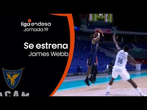 James Webb anota sus primeros puntos
