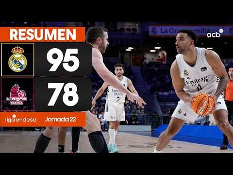 Real Madrid - Hiopos Lleida (95 - 78)