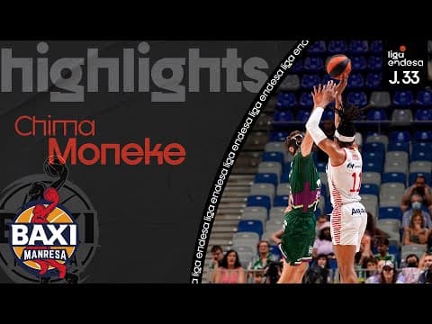 Chima Moneke, enésima exhibición: 23 puntos, 8 rebotes