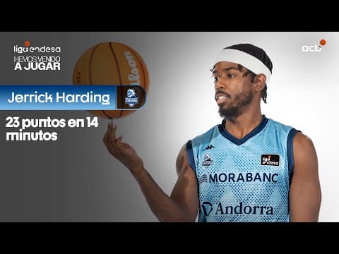 Descomunal primera parte de Jerrick Harding