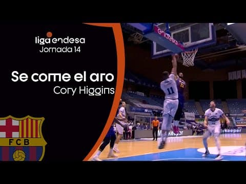 ¡Cory Higgins se come el aro!