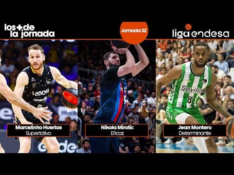 Los Más de la Jornada 32 de la Liga Endesa 2022-23
