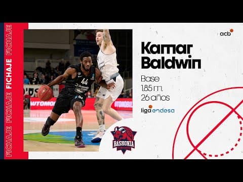 Así juega Kamar Baldwin, nuevo fichaje del Baskonia