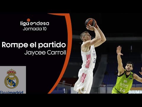 Jaycee Carroll rompe el partido