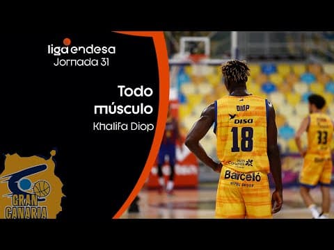 Khalifa Diop domina la pintura ante el Barça