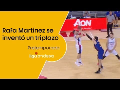 Rafa Martínez se inventa un TRIPLAZO