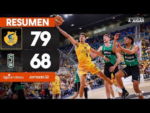 Resumen Dreamland Gran Canaria 78 - Joventut Badalona 68 (J32)