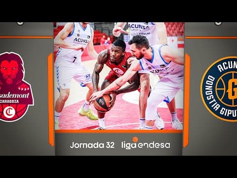 Resumen Casademont Zaragoza 99 - Acunsa Gipuzkoa Basket 71 (J32)