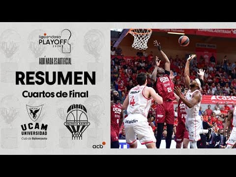 Resumen UCAM Murcia 72 - Valencia Basket 83 (2º Cuartos)