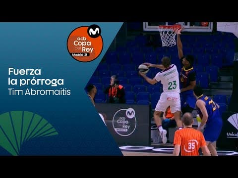 Así forzó la prórroga Abromaitis