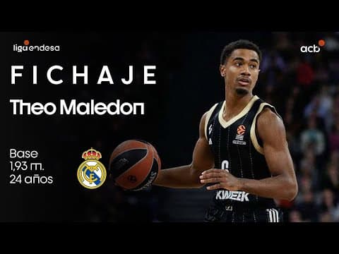 ¡Así juega Théo Maledon, refuerzo del Real Madrid!