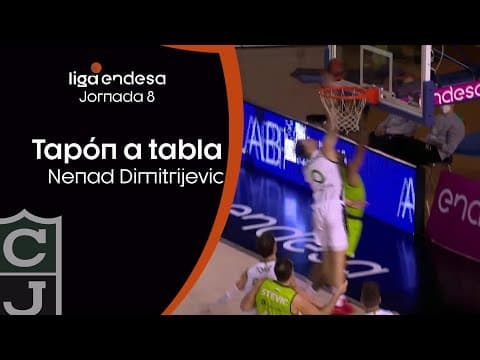 Neno Dimitrijevic también intimida: ¡tapón!