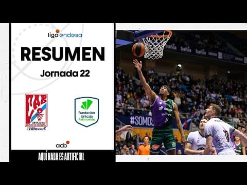 Resumen Monbus Obra 78 - Unicaja 90 (J22)