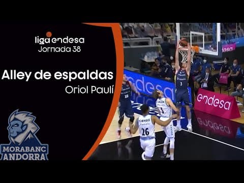 Alley oop de espaldas de Paulí