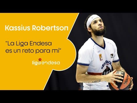 Kassius Robertson: "La Liga Endesa es un reto para mí"