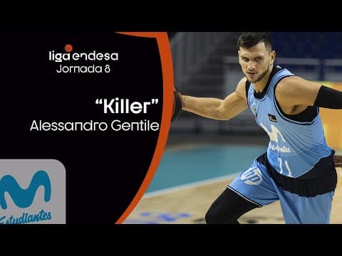 Récord de puntos de Gentile