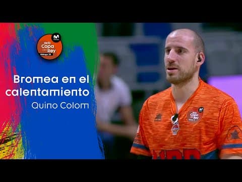 Colom bromea en el calentamiento