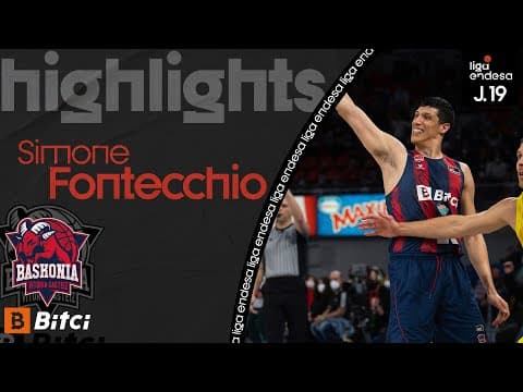 Simone Fontecchio, pletórico: 7 triples
