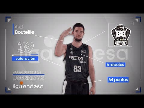 Axel Bouteille, Jugador de la Jornada 13