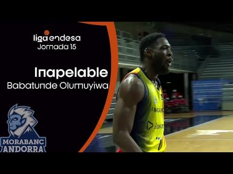 Olumuyiwa machaca con muchísima fuerza