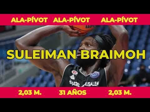 Así juega Suleiman Braimoh, fichaje del Hereda San Pablo Burgos