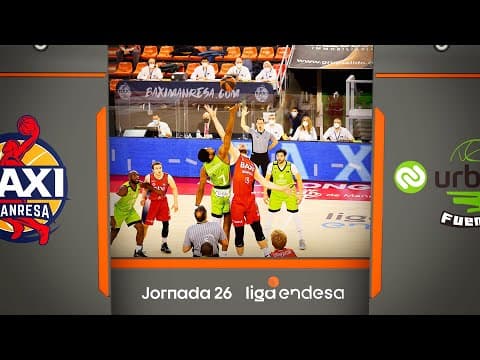 Resumen BAXI Manresa 90 - Urbas Fuenlabrada 76 (J26)