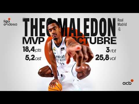 Theo Maledon, MVP del mes de octubre