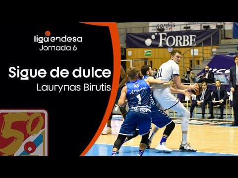 Birutis sigue de dulce