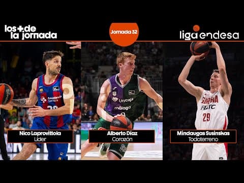 Los Más de la Jornada 32 de la Liga Endesa 2023-24