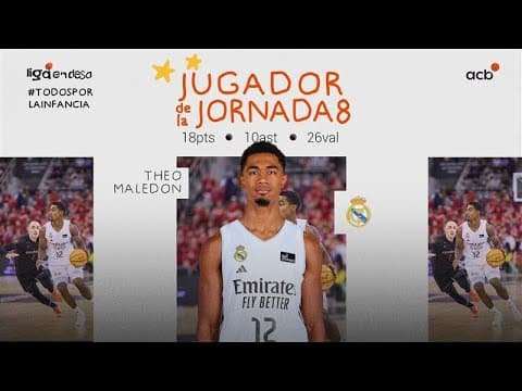 Theo Maledon, Jugador de la Jornada 8