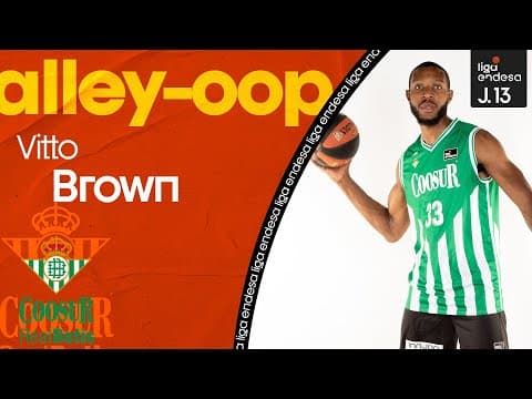 Vitto Brown: ¡Tremendo Alley-oop!
