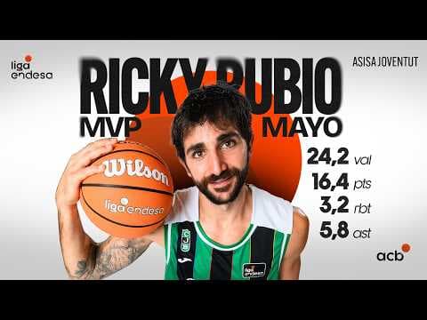 Ricky Rubio, MVP del mes de mayo