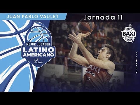 Vaulet, Mejor Jugador Latinoamericano de la Jornada 11