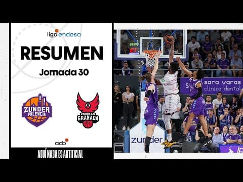 Resumen Zunder Palencia 83 - Coviran Granada 91 (J30)