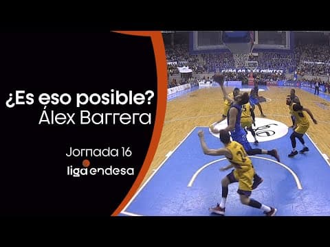 Álex Barrera y una finalización imposible
