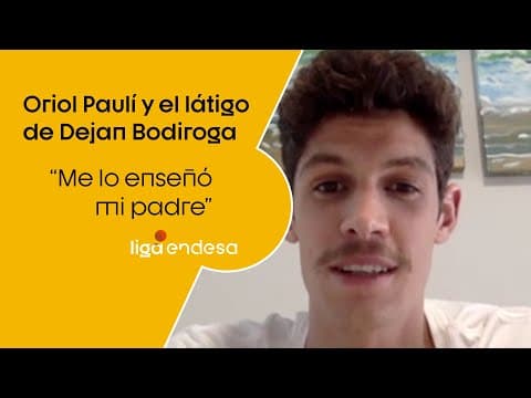 Oriol Paulí: "El látigo de BODIROGA me lo enseñó mi padre"