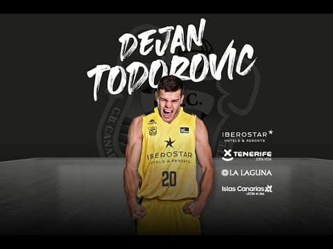 Dejan Todorovic, nuevo jugador del Iberostar Tenerife