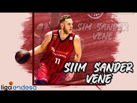 Vuelve a la Liga Endesa... los recursos ofensivos de Siim-Sander Vene