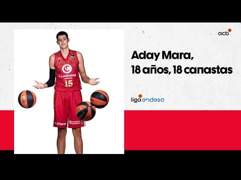 Aday Mara: 18 años, 18 canastas
