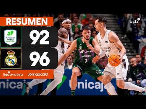 Unicaja - Real Madrid (92 - 96)
