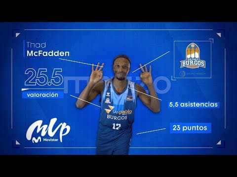 Thad McFadden, MVP Movistar de marzo