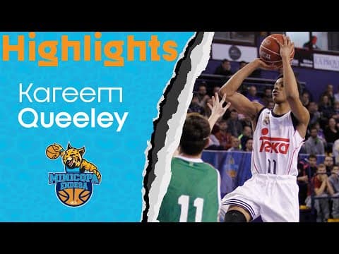Las mejores jugadas de Kareem Queeley en la Minicopa Endesa