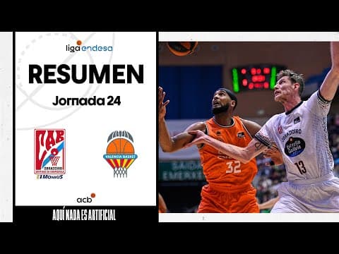 Resumen Monbus Obra 75 - Valencia Basket 97 (J24)