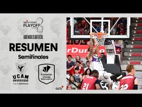 Resumen UCAM Murcia 79 - Unicaja 88 (4º semis)